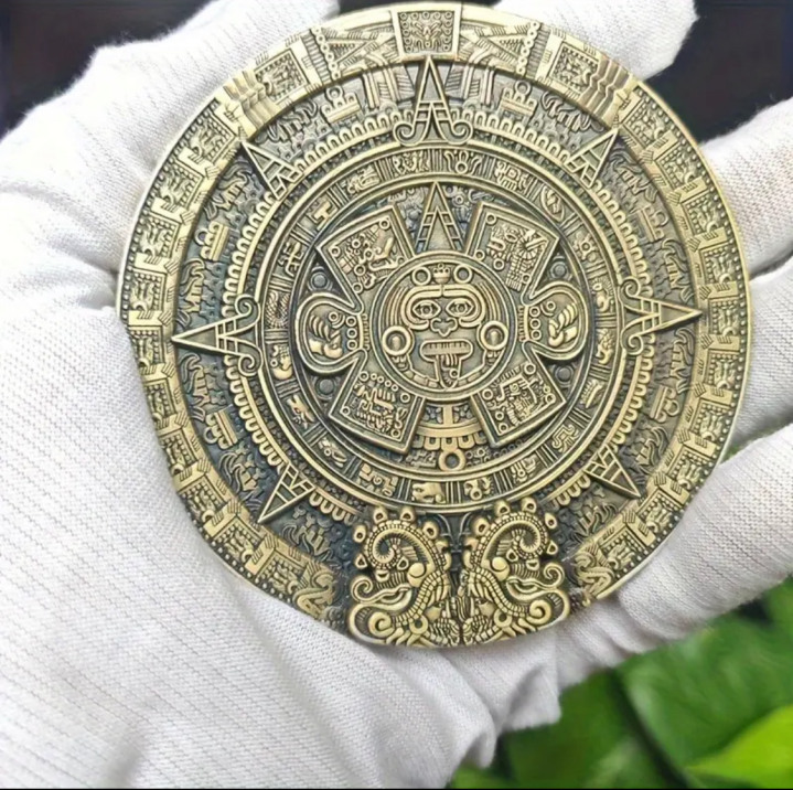 Huge Mayan Coin - Reverse